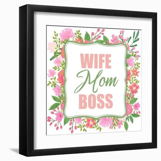 Boss Mom-Kimberly Allen-Framed Art Print