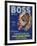 Boss Vegetable Label - Salinas, CA-Lantern Press-Framed Art Print