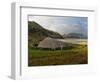 Bosta Iron Age House, Great Bernera Iron Age Village, Isle of Lewis, Western Isles, Scotland, Unite-Peter Richardson-Framed Photographic Print