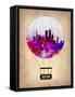 Boston Air Balloon-NaxArt-Framed Stretched Canvas