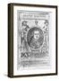 Boston Almanack Book Illustration-null-Framed Giclee Print