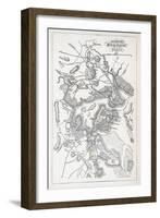 Boston and its Environs in 1775 and 1776-null-Framed Giclee Print