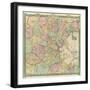 Boston and Vicinity, c.1852-F^ G^ Sidney-Framed Art Print