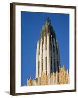 Boston Avenue Art Deco Church, Downtown Tulsa, Oklahoma, USA-Richard Cummins-Framed Photographic Print
