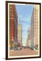 Boston Avenue, Tulsa, Oklahoma-null-Framed Art Print