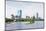 Boston Back Bay with Sailing Boat and Urban Building City Skyline in the Morning.-Songquan Deng-Mounted Photographic Print