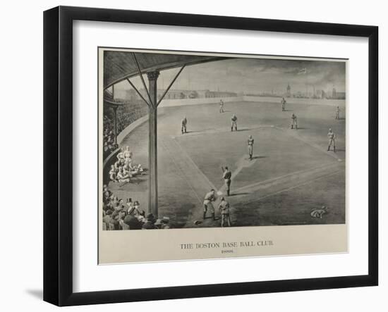 Boston Baseball Club 1888-George H. Hastings-Framed Art Print