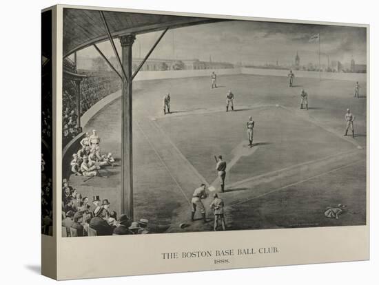 Boston Baseball Club 1888-George H. Hastings-Stretched Canvas