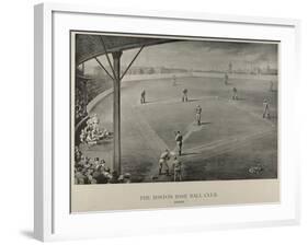 Boston Baseball Club 1888-George H. Hastings-Framed Art Print