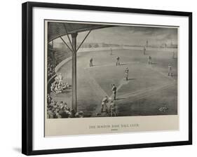 Boston Baseball Club 1888-George H. Hastings-Framed Art Print