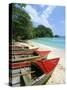 Boston Beach, Port Antonio, Jamaica, West Indies, Central America-Sergio Pitamitz-Stretched Canvas