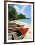 Boston Beach, Port Antonio, Jamaica, West Indies, Central America-Sergio Pitamitz-Framed Photographic Print