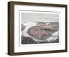 Boston Bird's Eye View from the North, Circa 1877, USA, America-John Bachmann-Framed Giclee Print