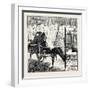 Boston: Boston News Room, 1870-null-Framed Giclee Print