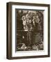 Boston 'Boys' Disguised as Indians Throwing the Tea Chests into the Harbour-null-Framed Giclee Print