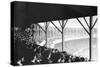 Boston Braves vs. NY Giants, Baseball Photo - New York, NY-Lantern Press-Stretched Canvas