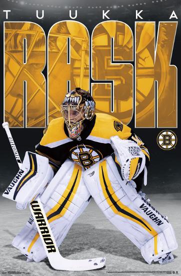 BOSTON BRUINS - T RASK 18-null-Lamina Framed Poster