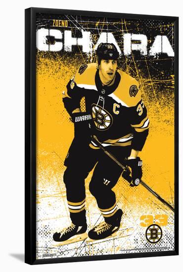 Boston Bruins - Z. Chara '18-null-Framed Poster