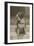 Boston Bulldog in Renaissance Cap-null-Framed Art Print