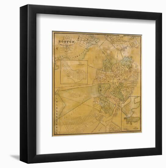 Boston, c.1835-George G^ Smith-Framed Art Print