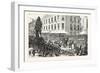 Boston Celebration: the Procession Passing Winthrop Statue. 1880, USA, America-Charles Graham-Framed Giclee Print