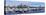 Boston Charles River Panorama with Urban City Skyline Skyscrapers and Boats with Blue Sky over Char-Songquan Deng-Stretched Canvas