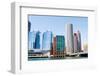 Boston City - 7 Sep - Panorama with Skyscrapers-Elnur-Framed Photographic Print
