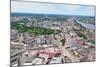 Boston City Aerial Panorama View with Urban Buildings and Highway.-Songquan Deng-Mounted Photographic Print