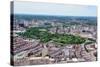 Boston City Aerial View with Urban Buildings and Highway.-Songquan Deng-Stretched Canvas