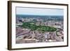Boston City Aerial View with Urban Buildings and Highway.-Songquan Deng-Framed Photographic Print