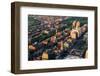 Boston City Downtown Aerial View with Urban Historical Buildings at Sunset.-Songquan Deng-Framed Photographic Print