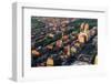 Boston City Downtown Aerial View with Urban Historical Buildings at Sunset.-Songquan Deng-Framed Photographic Print