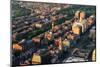 Boston City Downtown Aerial View with Urban Historical Buildings at Sunset.-Songquan Deng-Mounted Photographic Print