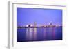 Boston City Lights-Trace Rouda-Framed Photographic Print