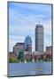 Boston City Skyline with Prudential Tower and Urban Skyscrapers over Charles River.-Songquan Deng-Mounted Photographic Print