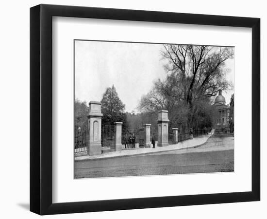 Boston Common, Boston, Massachusetts, USA, 1893-John L Stoddard-Framed Premium Giclee Print