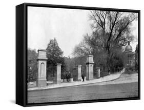 Boston Common, Boston, Massachusetts, USA, 1893-John L Stoddard-Framed Stretched Canvas