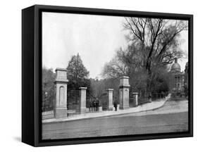 Boston Common, Boston, Massachusetts, USA, 1893-John L Stoddard-Framed Stretched Canvas