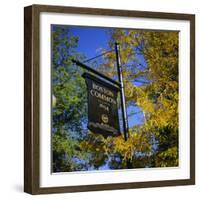 Boston Common Sign, Boston Common, Massachusetts, New England, USA-Roy Rainford-Framed Photographic Print