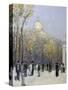 Boston Commons, c.1901-Childe Hassam-Stretched Canvas