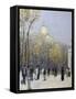 Boston Commons, c.1901-Childe Hassam-Framed Stretched Canvas
