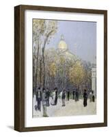 Boston Commons, c.1901-Childe Hassam-Framed Giclee Print