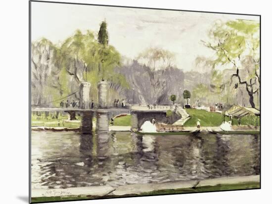 Boston Commons-Arthur Clifton Goodwin-Mounted Giclee Print