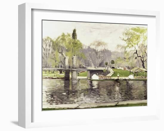 Boston Commons-Arthur Clifton Goodwin-Framed Giclee Print