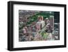 Boston Downtown Aerial View with Historical Architecture, Street and City Skyline.-Songquan Deng-Framed Photographic Print