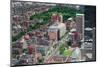 Boston Downtown Aerial View with Historical Architecture, Street and City Skyline.-Songquan Deng-Mounted Photographic Print