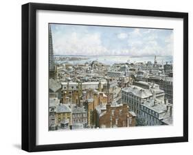 Boston: East From St. House 1876-Stanton Manolakas-Framed Giclee Print