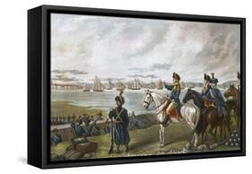 Boston: Evacuation, 1776-Frederick T. Stuart-Framed Stretched Canvas
