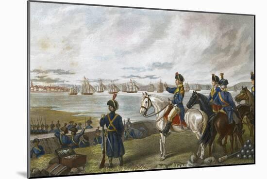 Boston: Evacuation, 1776-Frederick T. Stuart-Mounted Giclee Print
