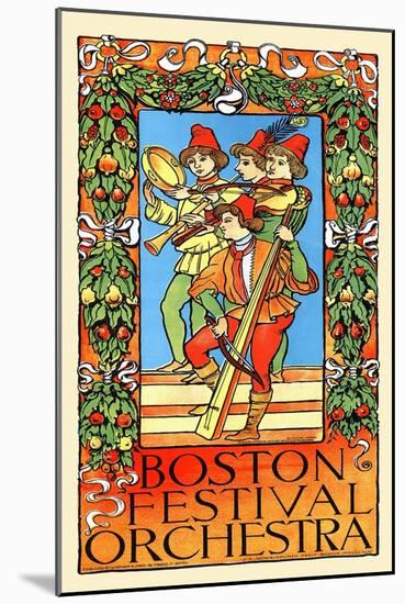 Boston Festival Orchestra-Julius A. Schweinfurth-Mounted Art Print